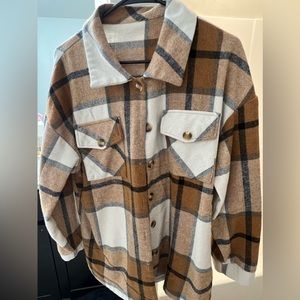 Shein plaid jacket